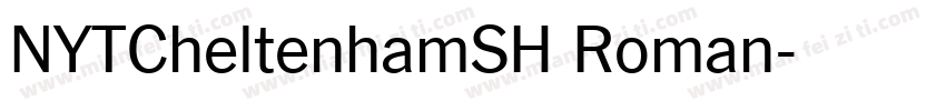 NYTCheltenhamSH Roman字体转换